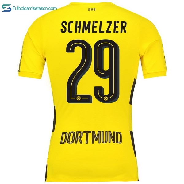 Camiseta Borussia Dortmund 1ª Schmelzer 2017/18